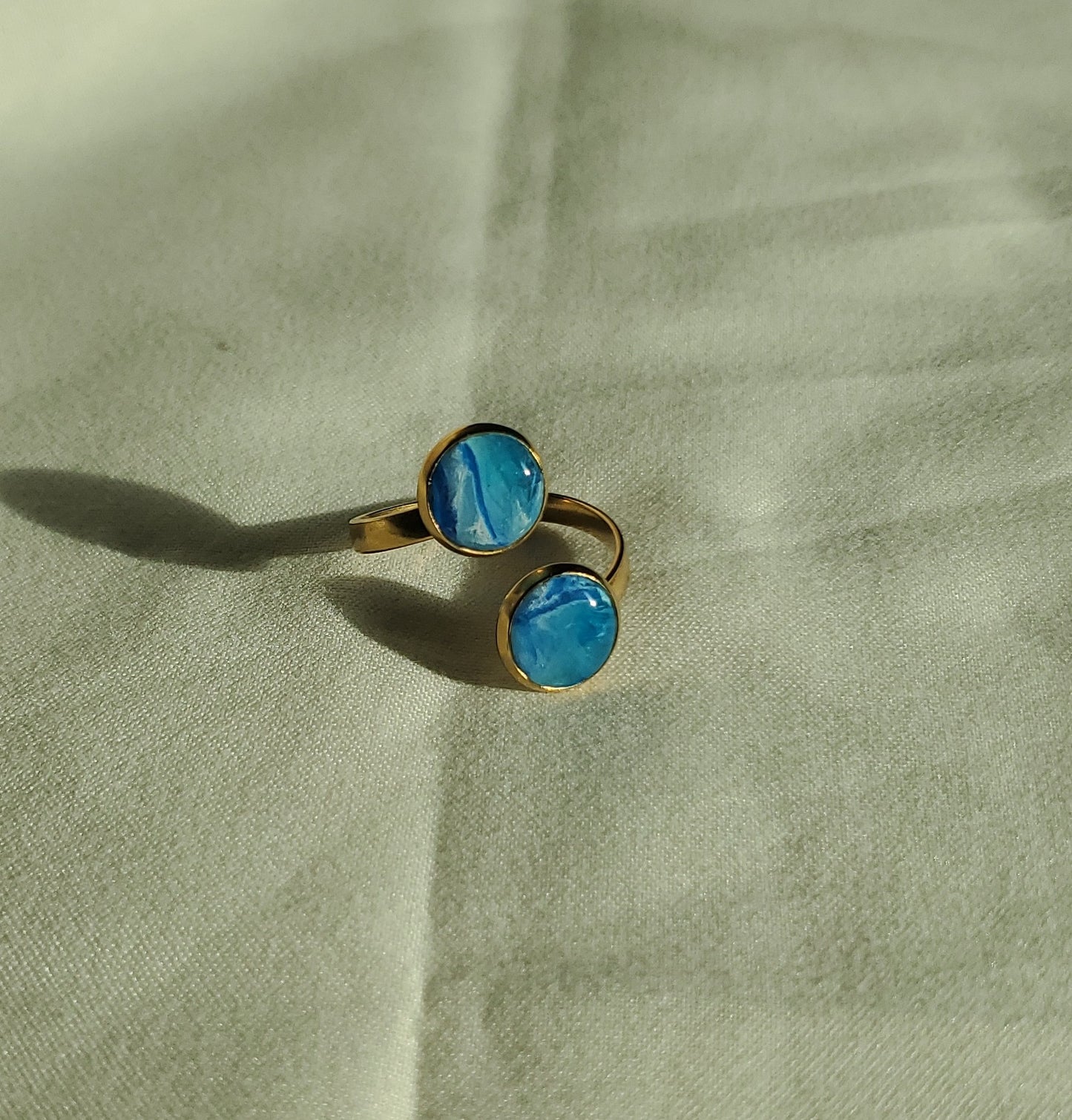 Double Small Circle Ring