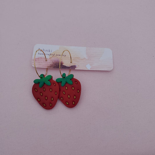 Strawberry Hoops