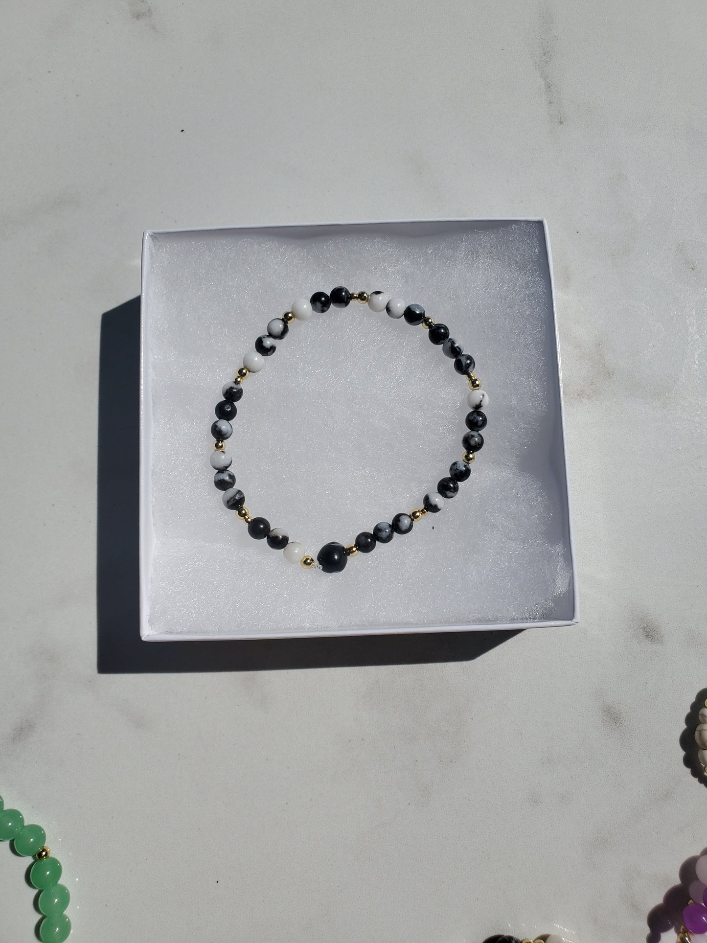 Zebra Jasper Bracelet