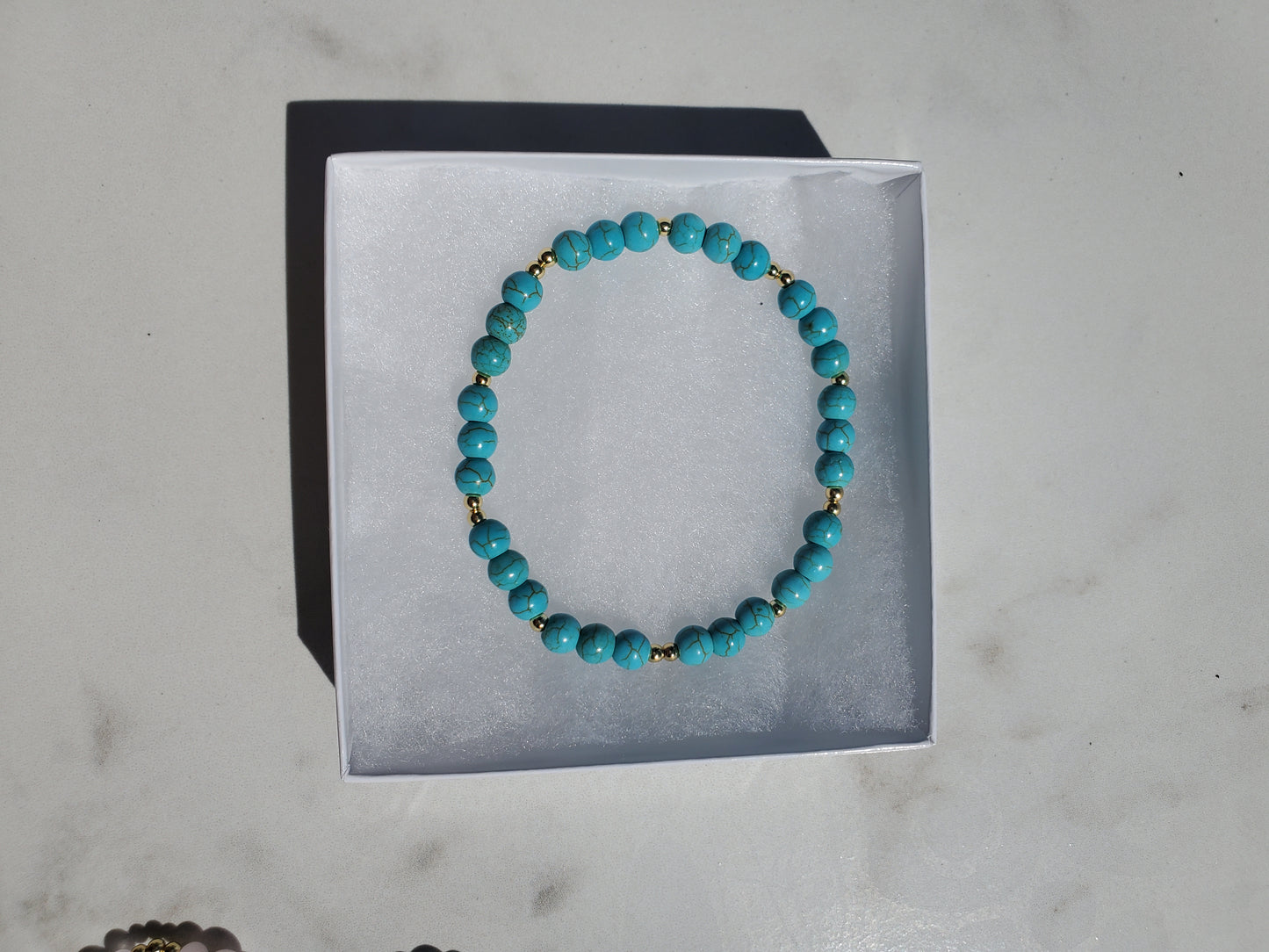 Magnesite Turqouise Bracelet